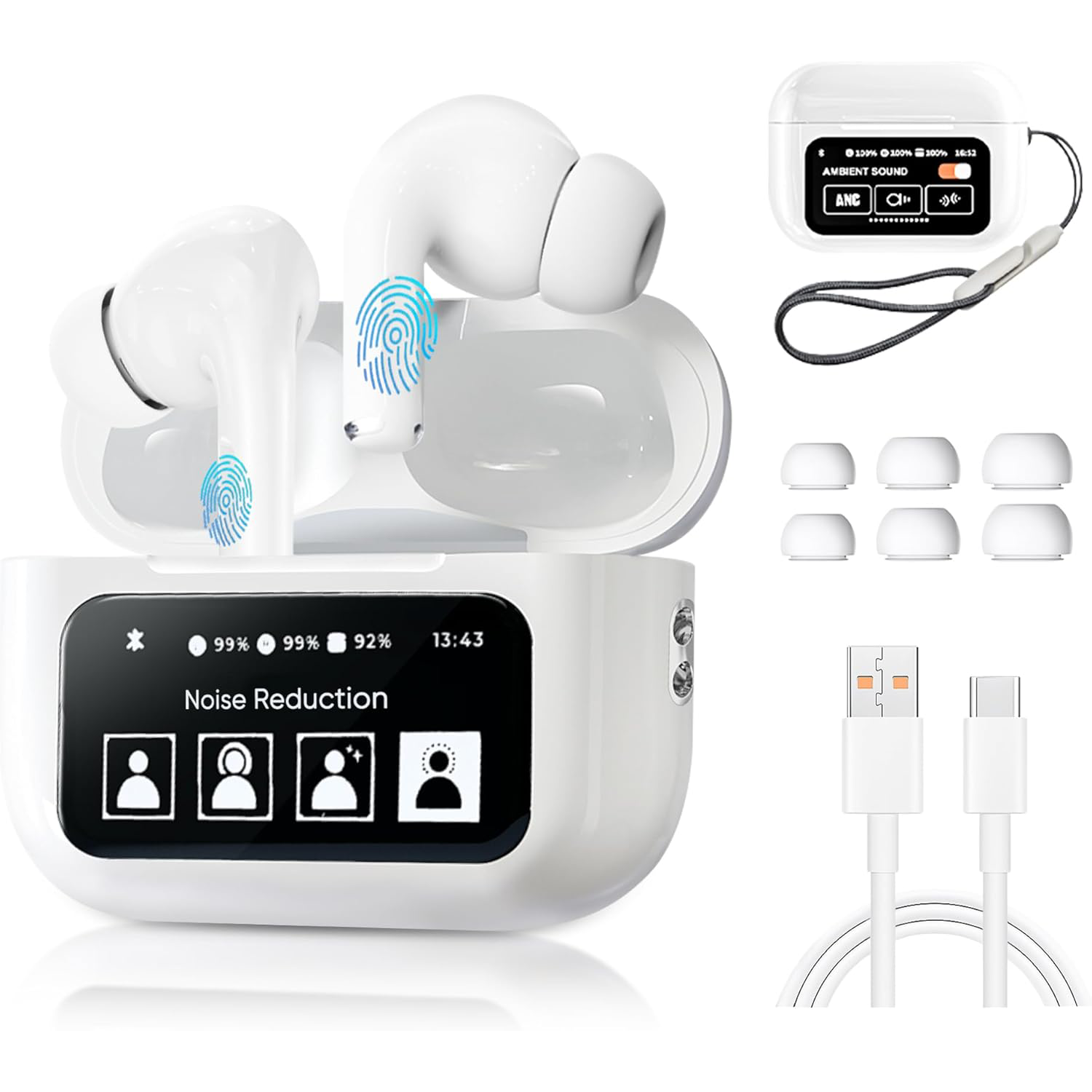 Headset with Touch Screen Display 2