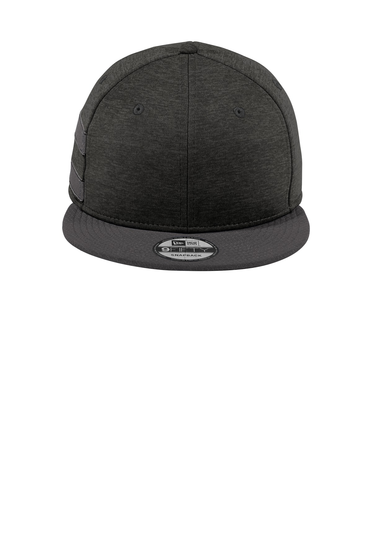 New Era Shadow Heather Striped Flat Bill Snapback Cap NE408 26