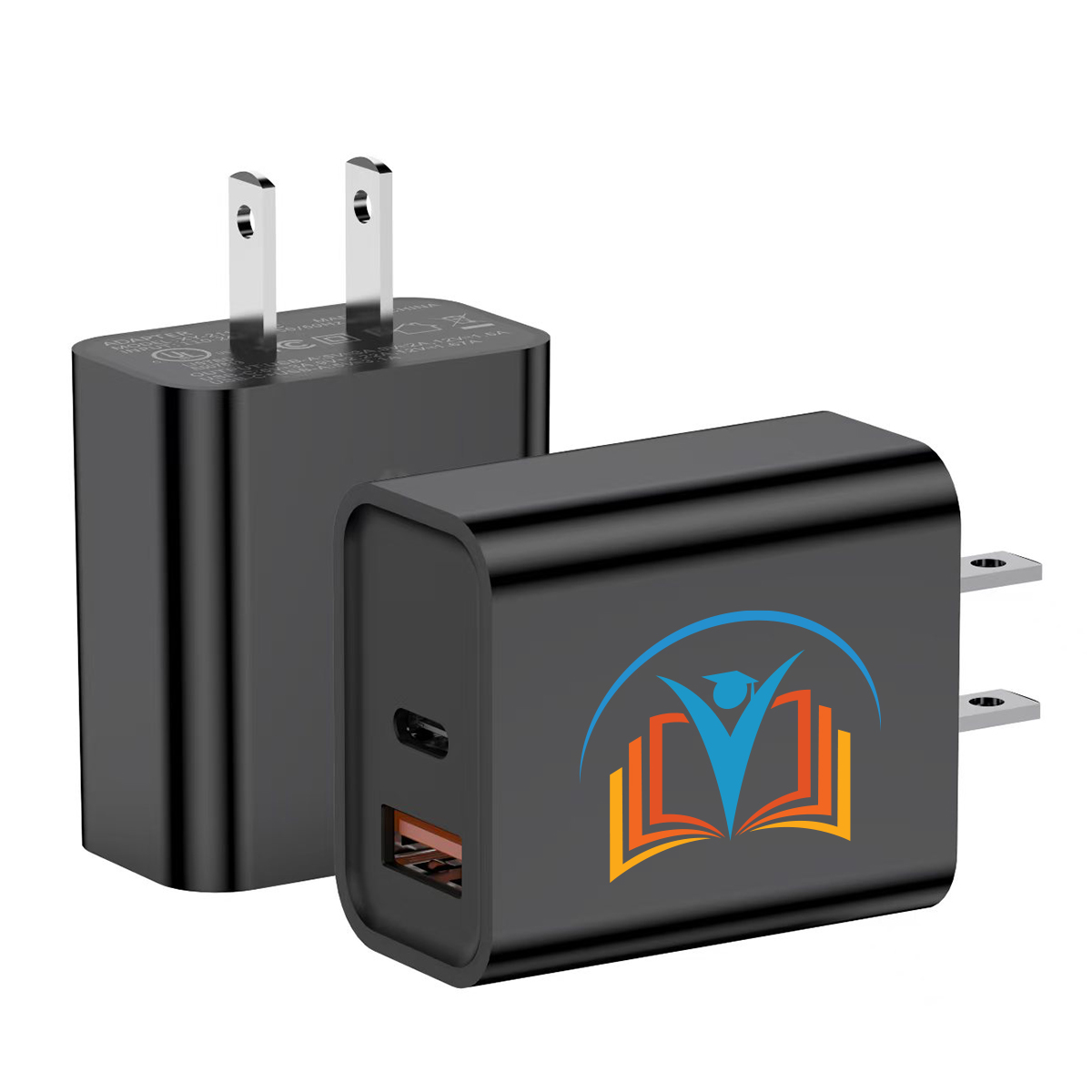 20W Dual-Port Fast Charger (USB-A & Type-C) 7