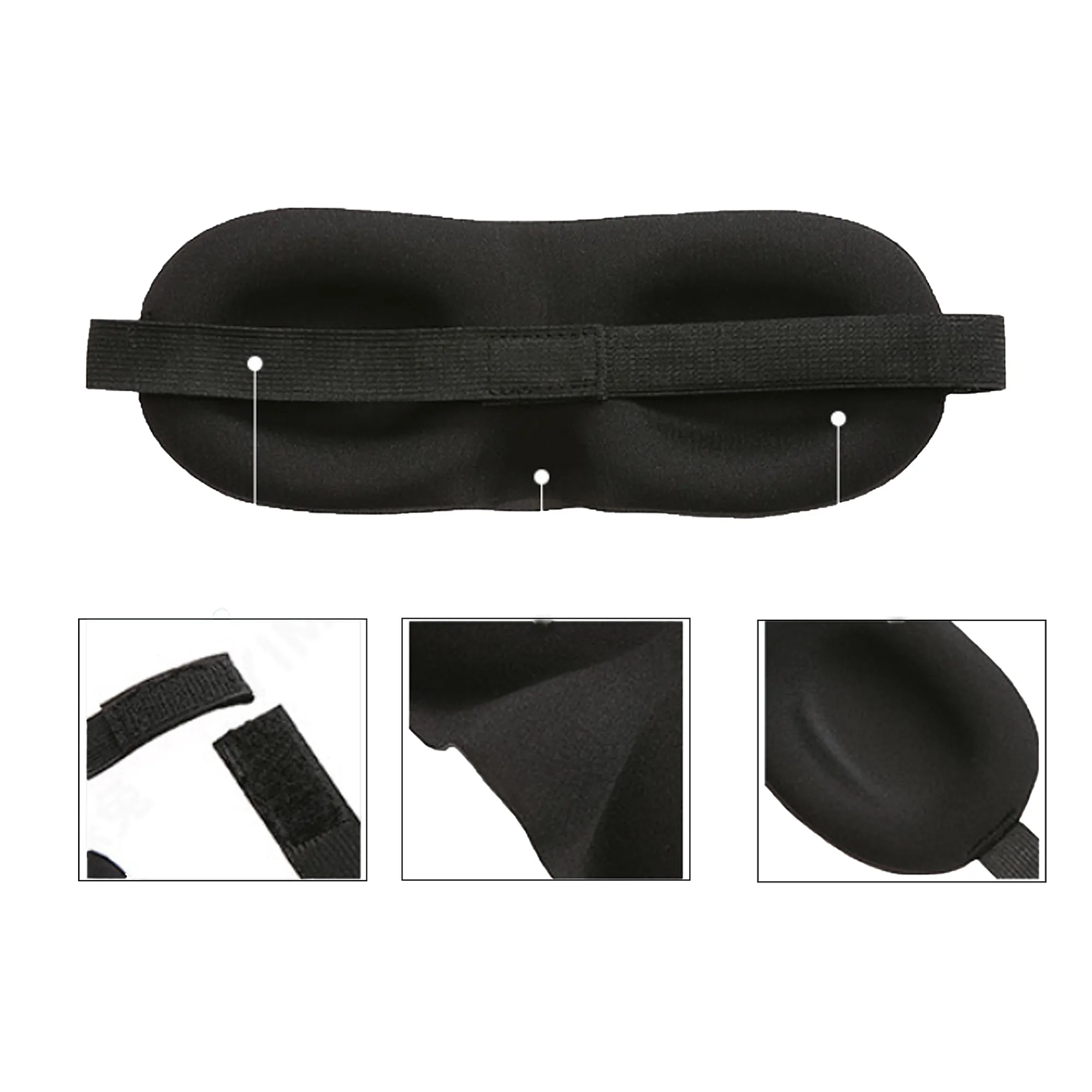 Blackout 3D Sleeping Eye Mask 1