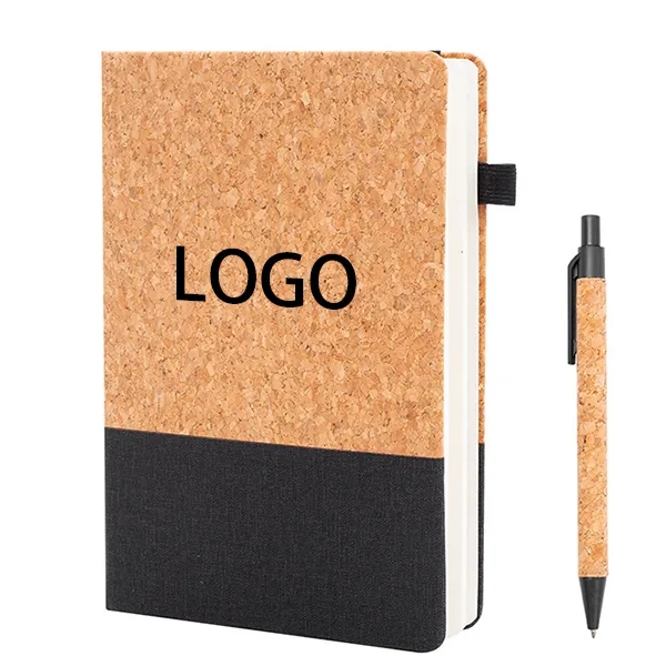 Cork Notebook & Pen Gifts set 2