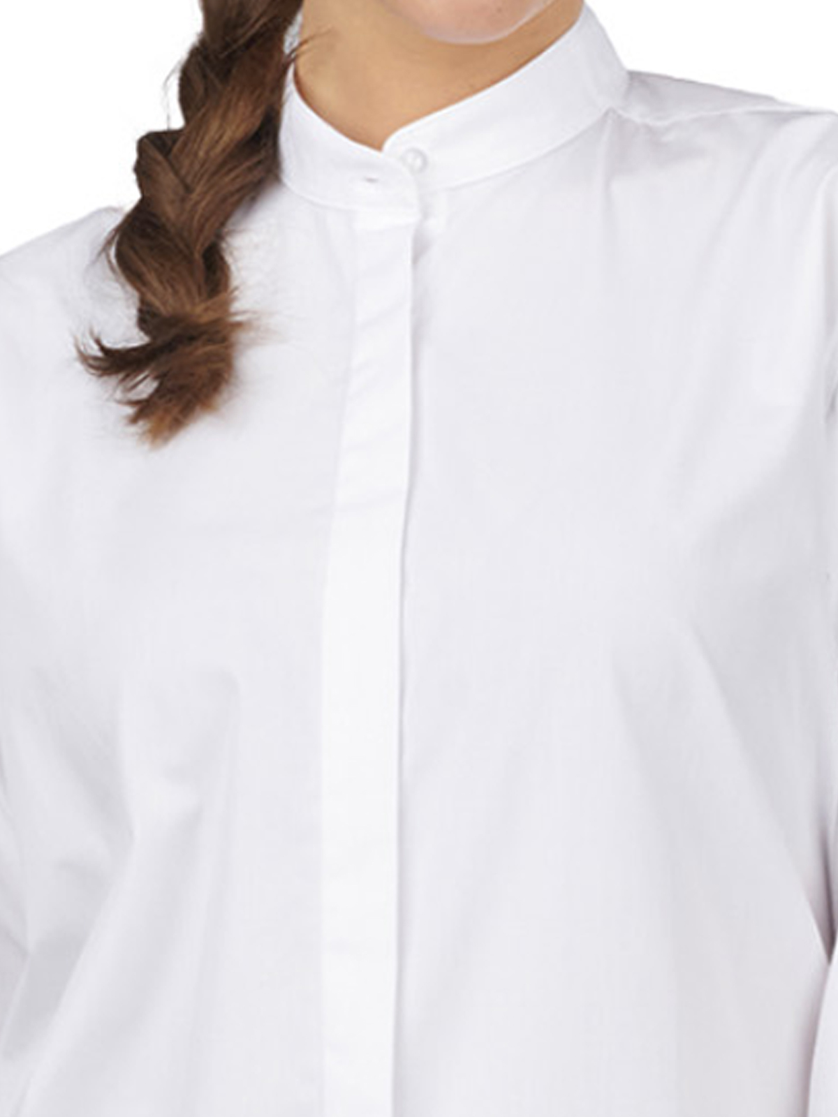 Edwards - Shirts & Blouses - Women's Banded Collar Shirt 2