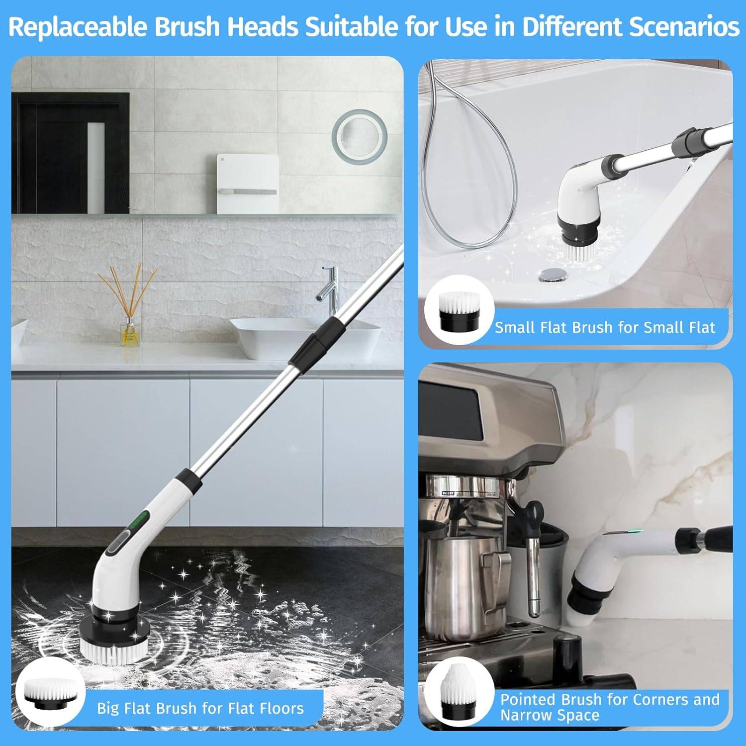 Electric Spin Scrubber Set 5