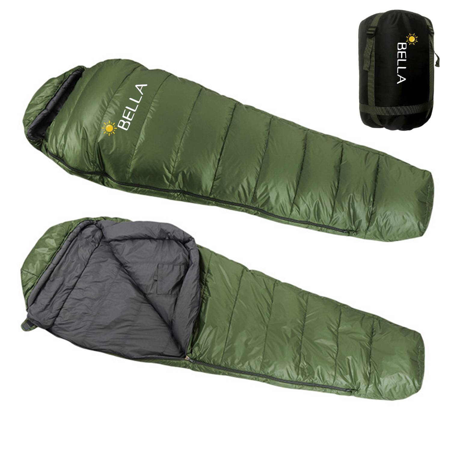 Polyester Winter cold insulation sleeping bag 2