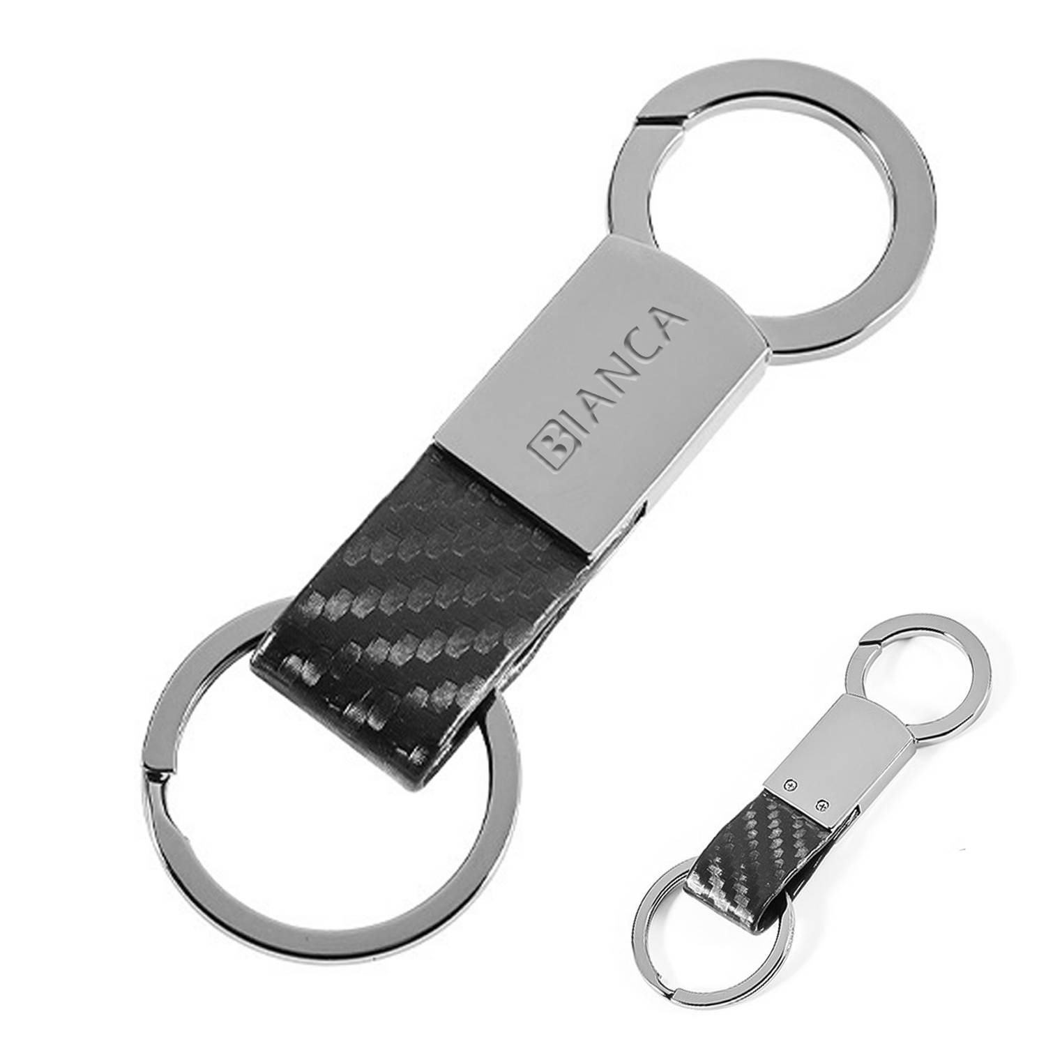 Metal Leather Key chain 7