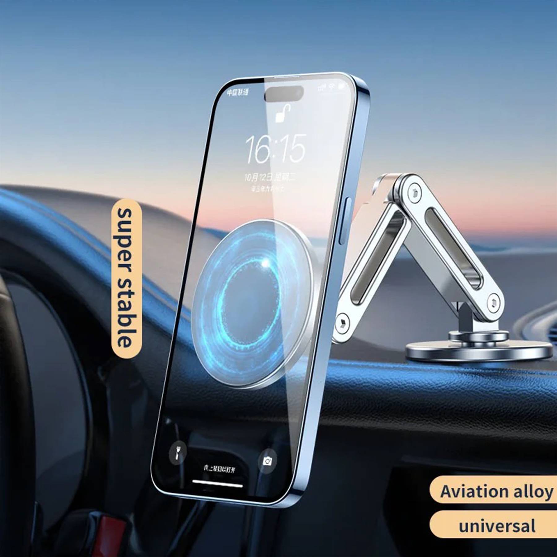 360 Degrees Rotating Magnetic Phone Stand 2