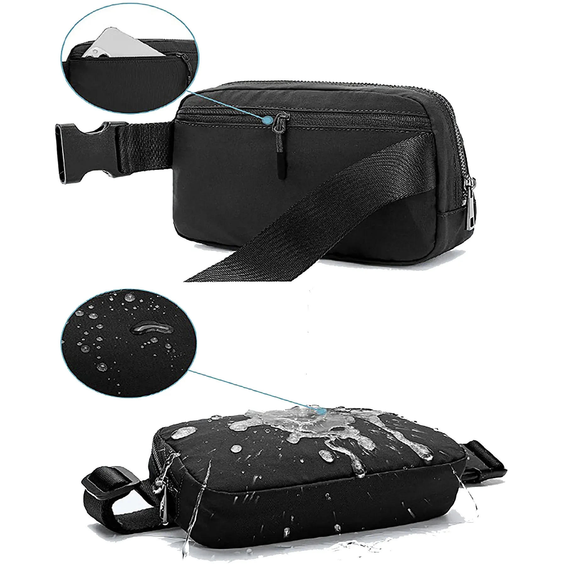 Fashion Waterproof Fanny Pack 8