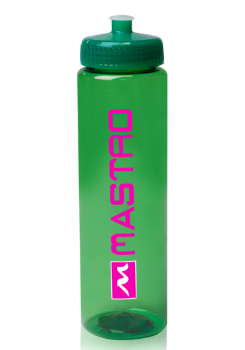 32 oz. Poly-Clear Plastic Water Bottles 10