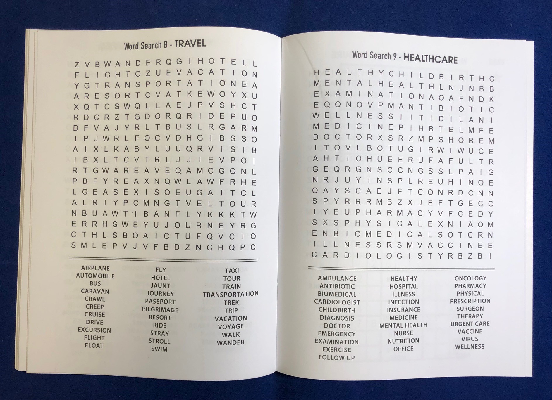 Brighter Minds - Adult Coloring and Large Print Puzzle Book Combo 2