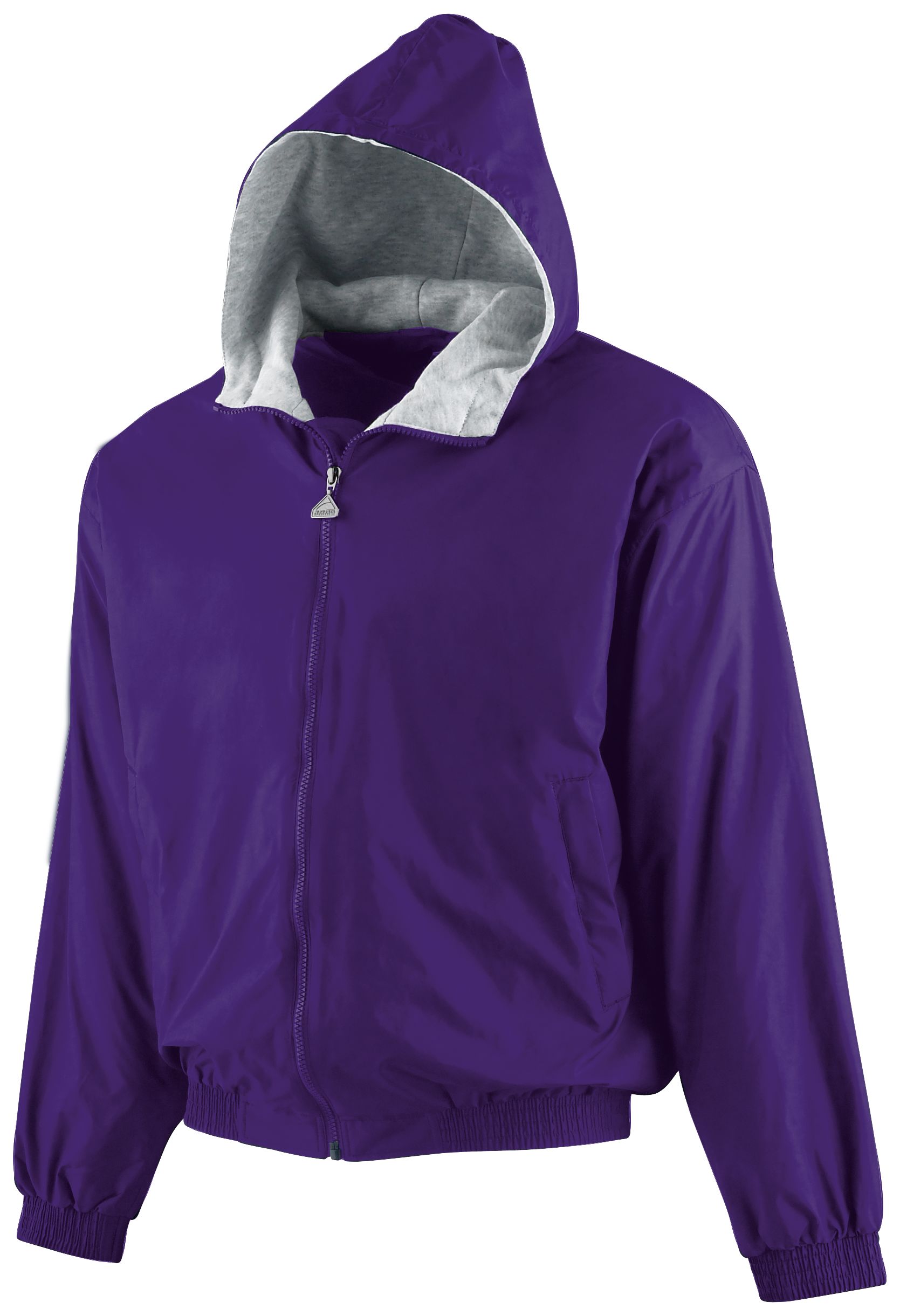 Youth Hooded Taffeta Jacket/Fleece Lined 14