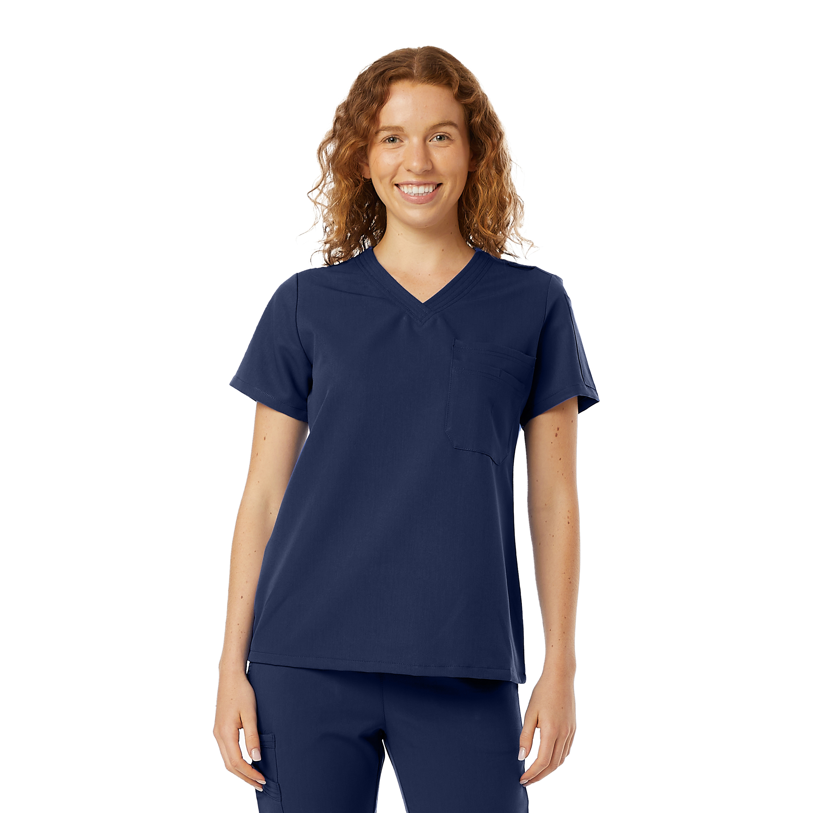 Womens WYND Tuckable Scrub Top 15