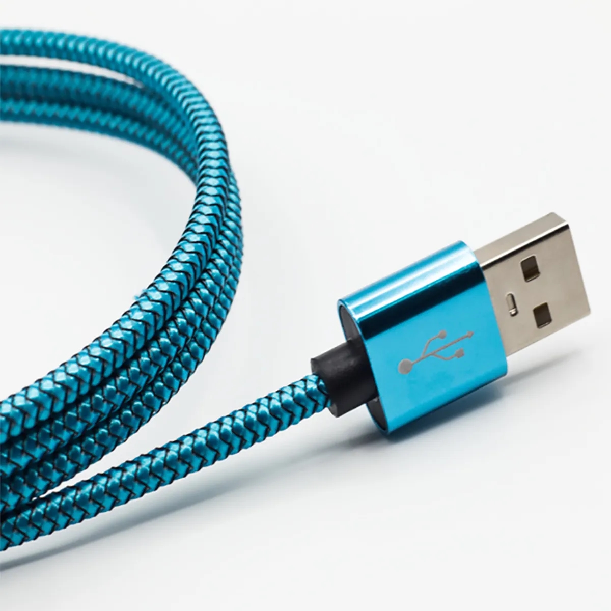 Nylon Braided Lightning Cable Fast Charger for IPhone 5