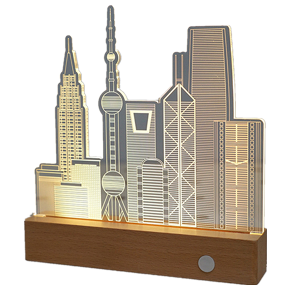 Personalized 3D Acrylic Night Light Base Rectangle 1