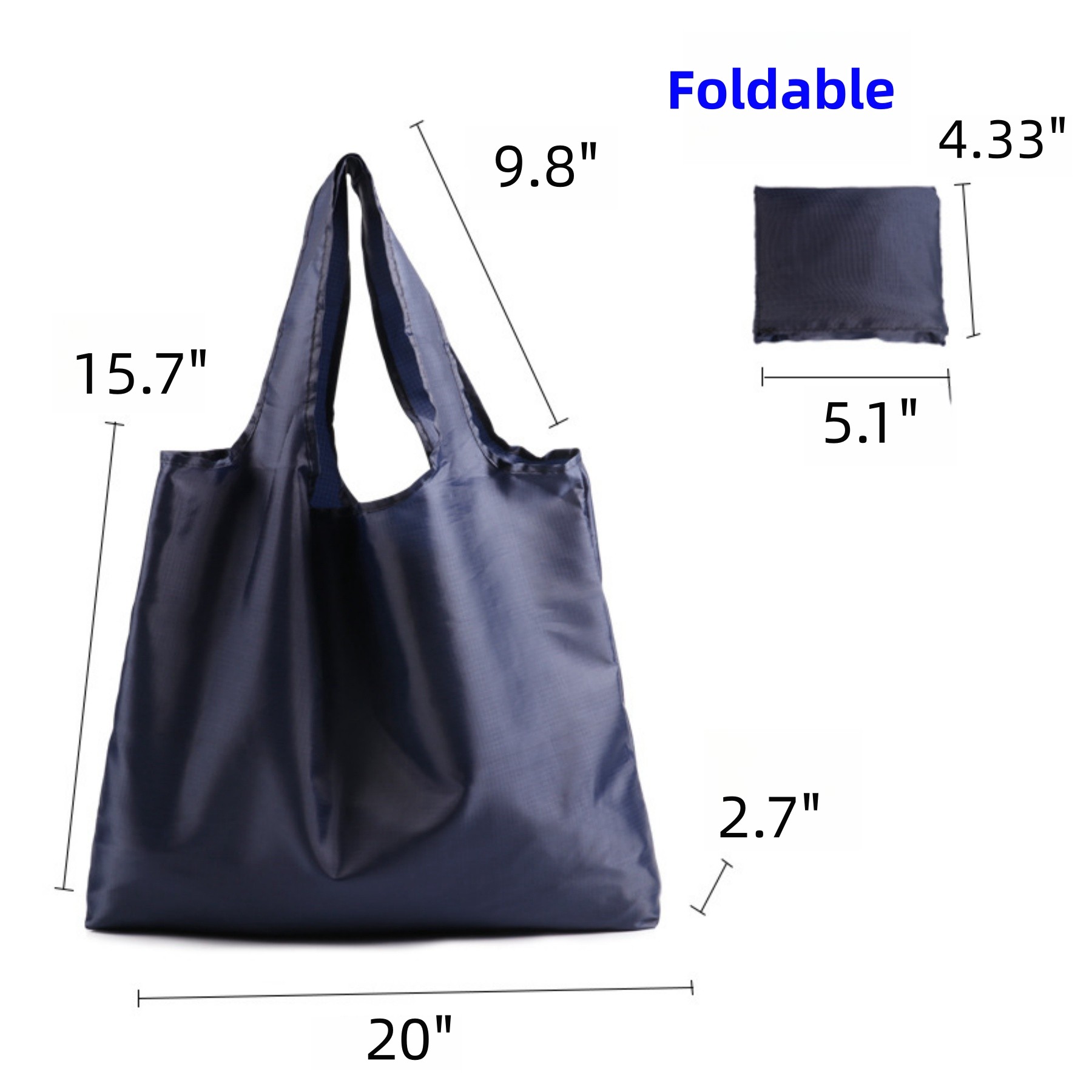 Folding Reusable Grocery Bags 2