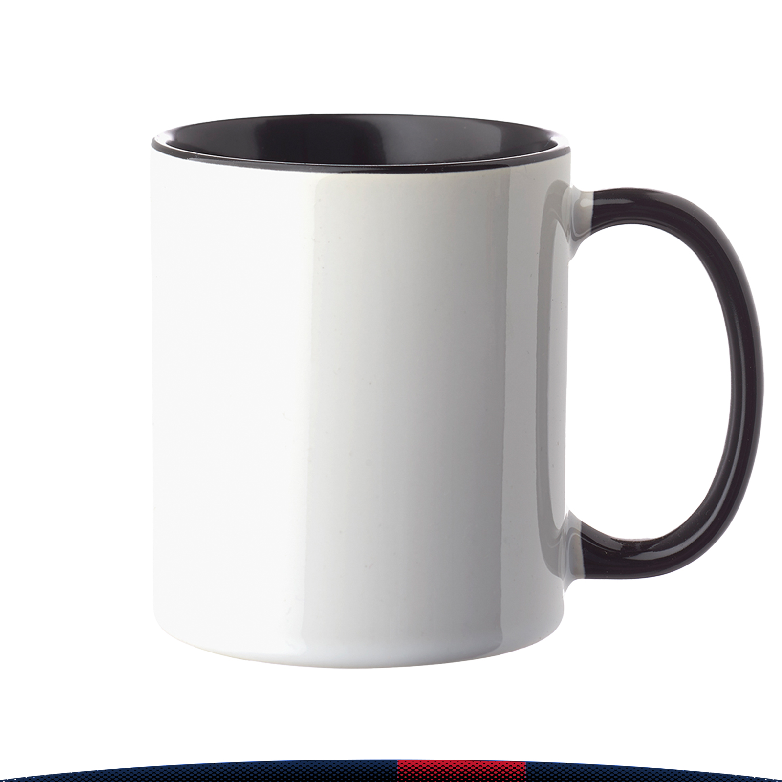 11 oz. Bright Two-tone Ceramic Mugs 3