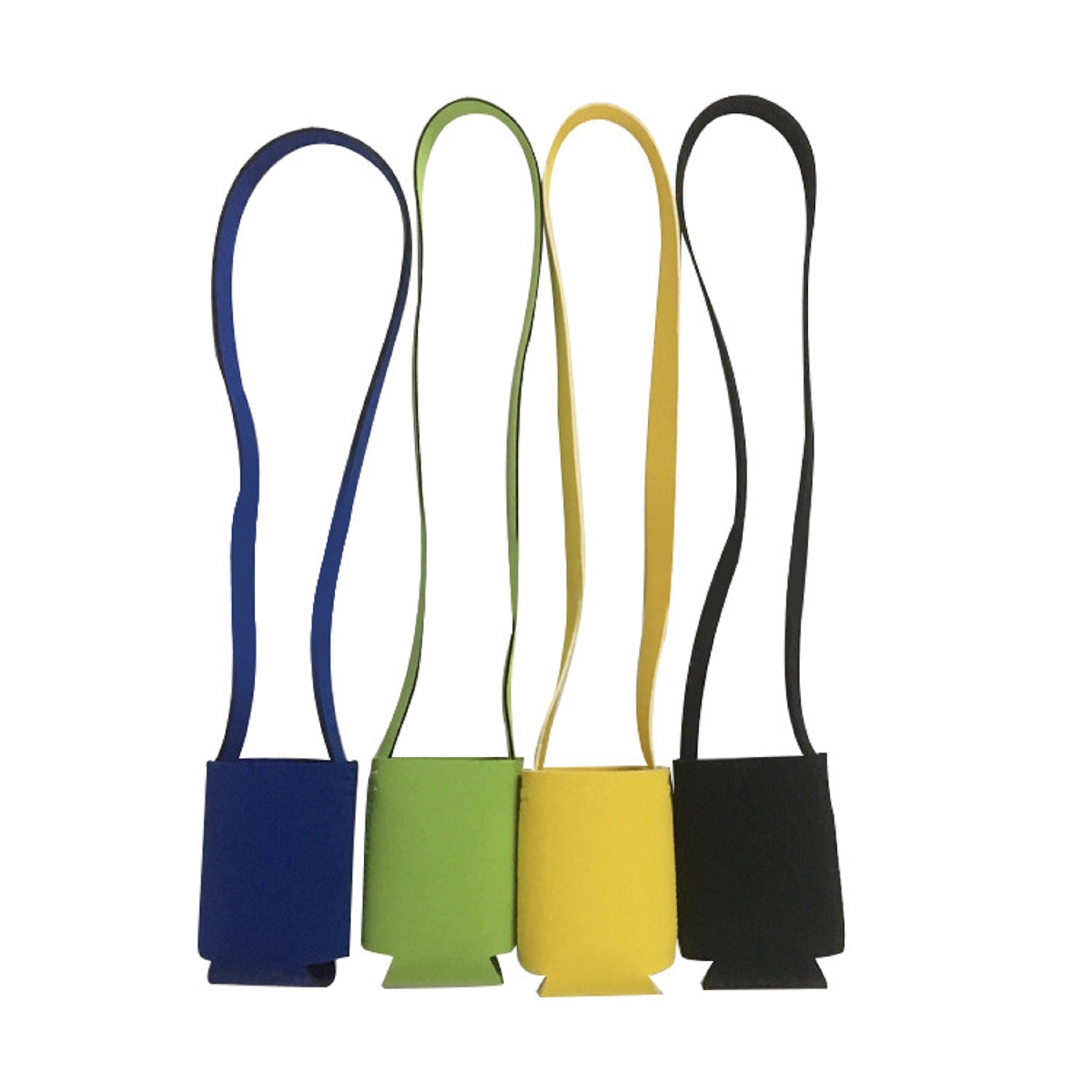 Folding Neoprene Can Holder With Lanyard 5
