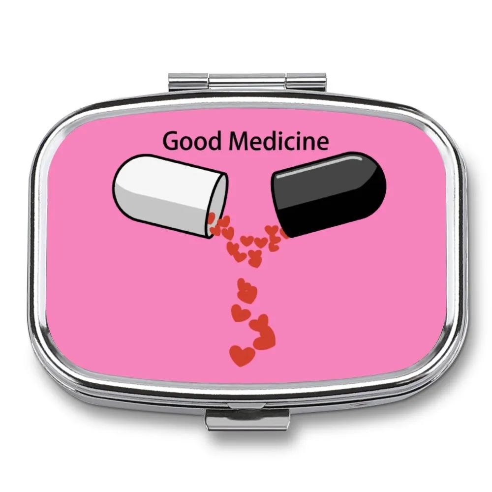 Custom Metal Pill Organizer with Logo - Durable Travel Pill Case for Business Gifts 2