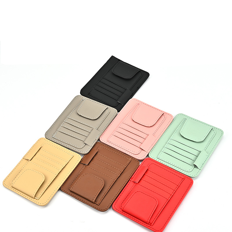 Vehicle Visor Card Wallet 2