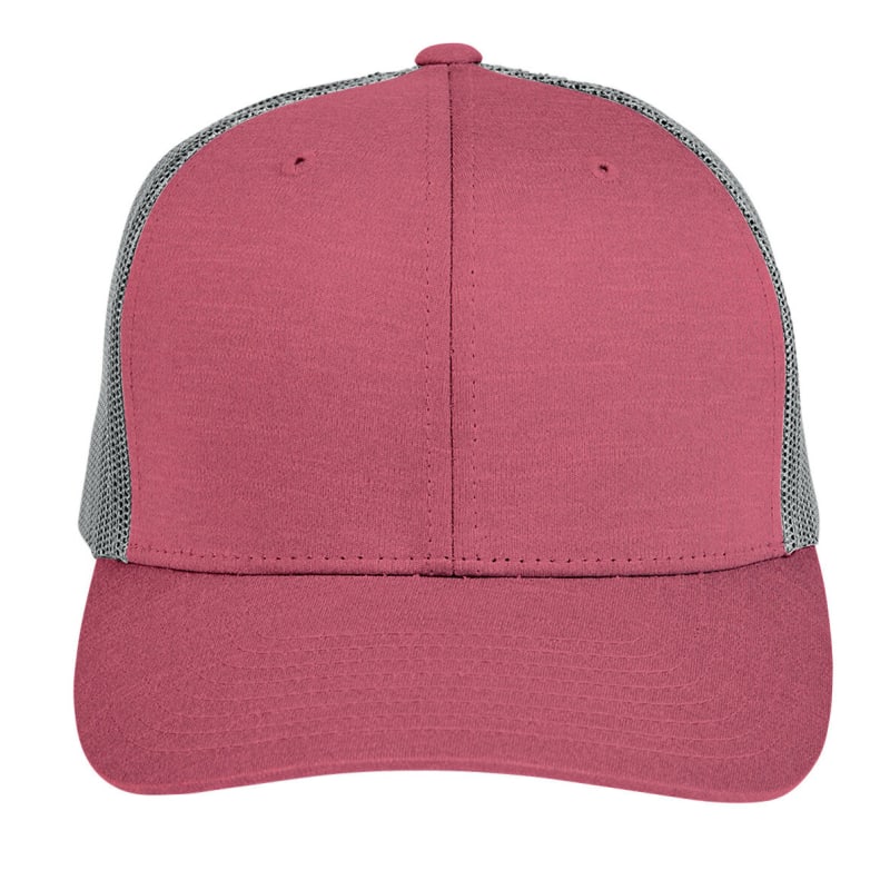 Team 365 By Yupoong® Adult Zone Sonic Heather Trucker Cap 8