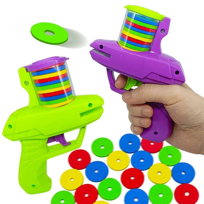 Small Flying Disc Toy Gun 6