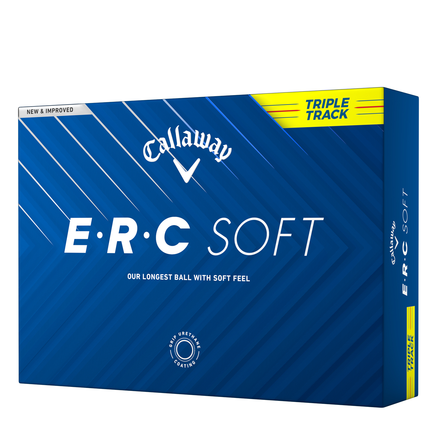 Callaway ERC Soft Triple Track Yellow Golf Balls 4