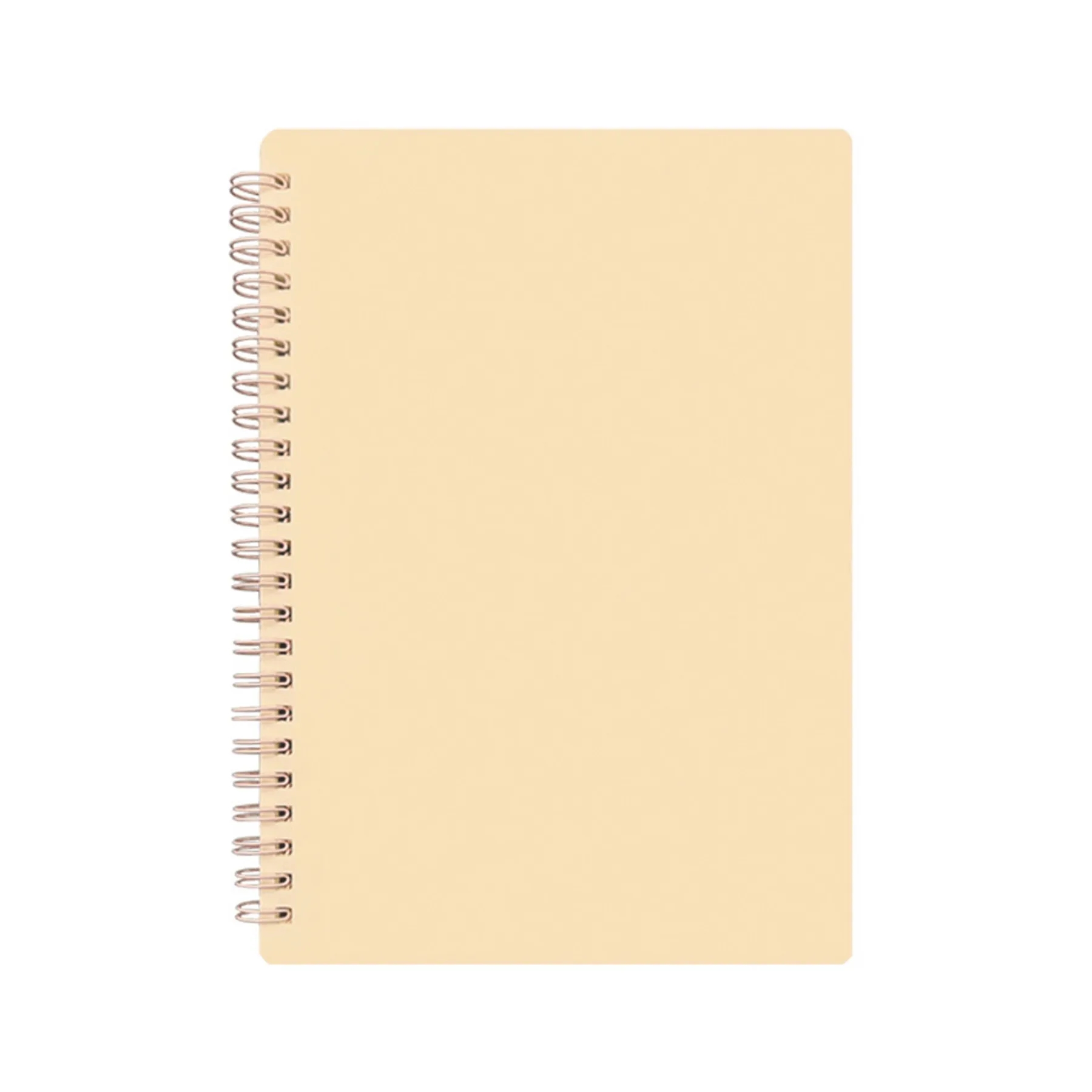 A5 Thick Plastic Hardcover Spiral Notebook 5