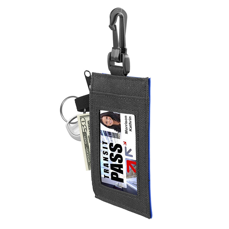 Mobile Tech Earbud Kit in Travel ID Wallet Components inserted into Zipper Pouch ID Wallet 10