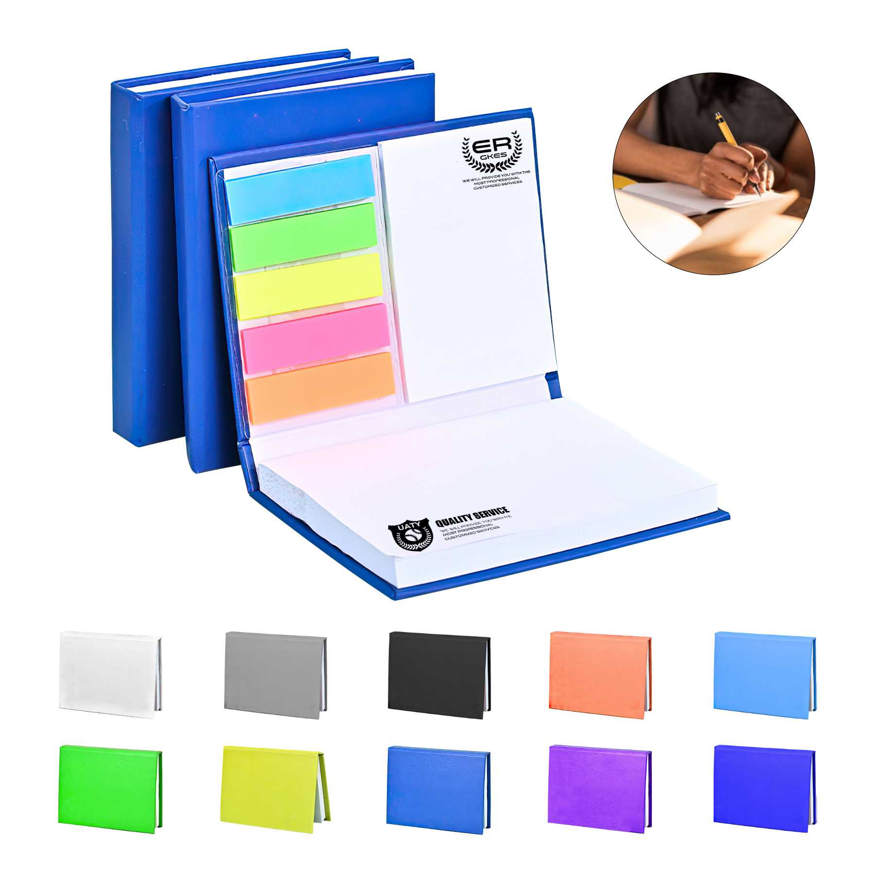 Mini Colorful Sticky Notebook 1