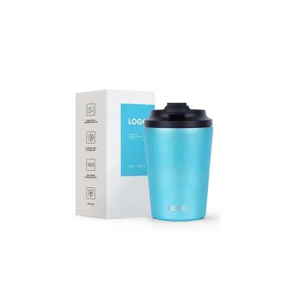 8oz. Double Wall Stainless Steel Water Bottle 5