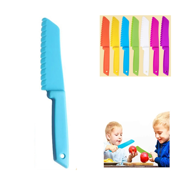Children's Plastic Safe Cooking Knife