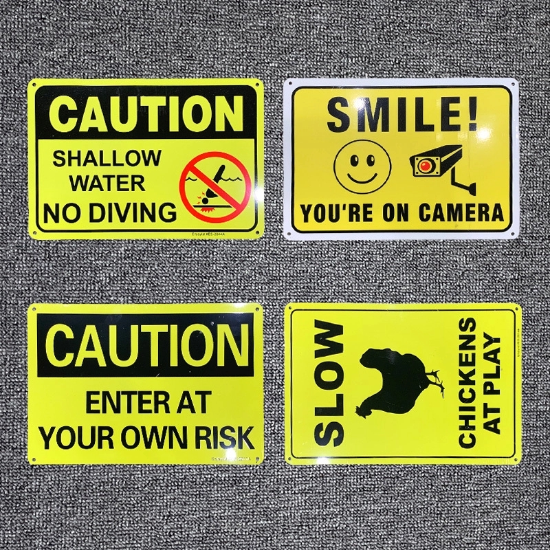 Custom Aluminum Warning Signs 5