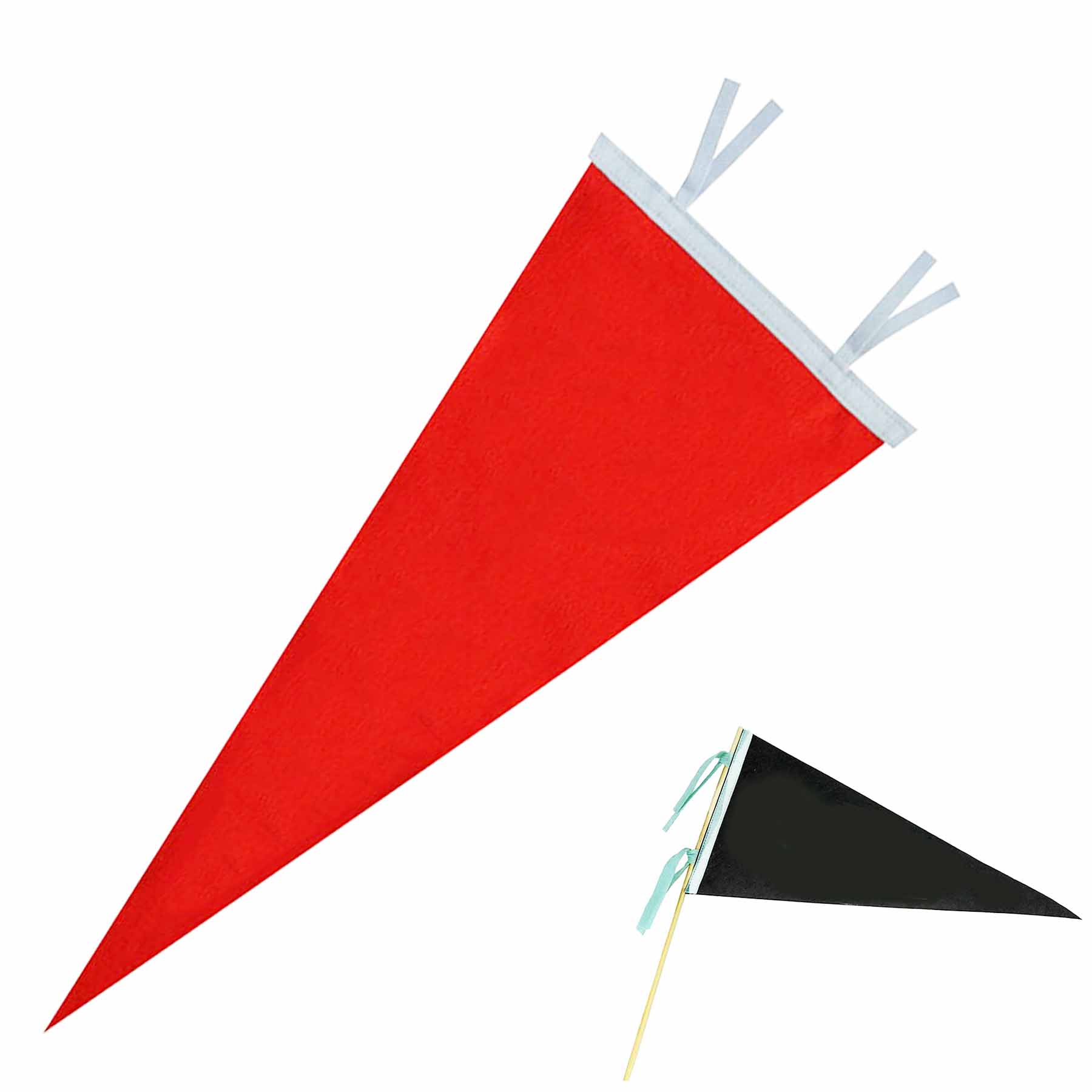 Felt Pennants Flags with Tie Strings 2