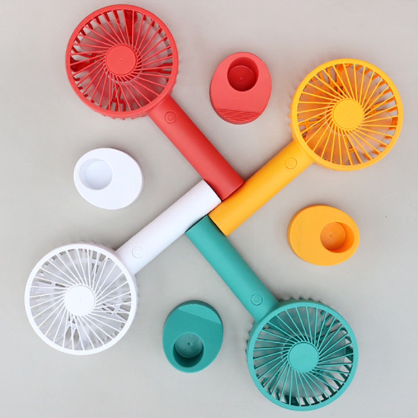 USB Desktop Mini Fan With Phone Stand 2