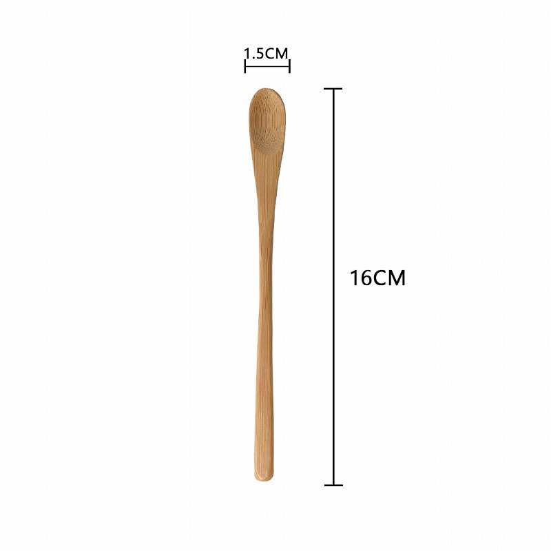 Wooden Soup Long Handle Spoon 3