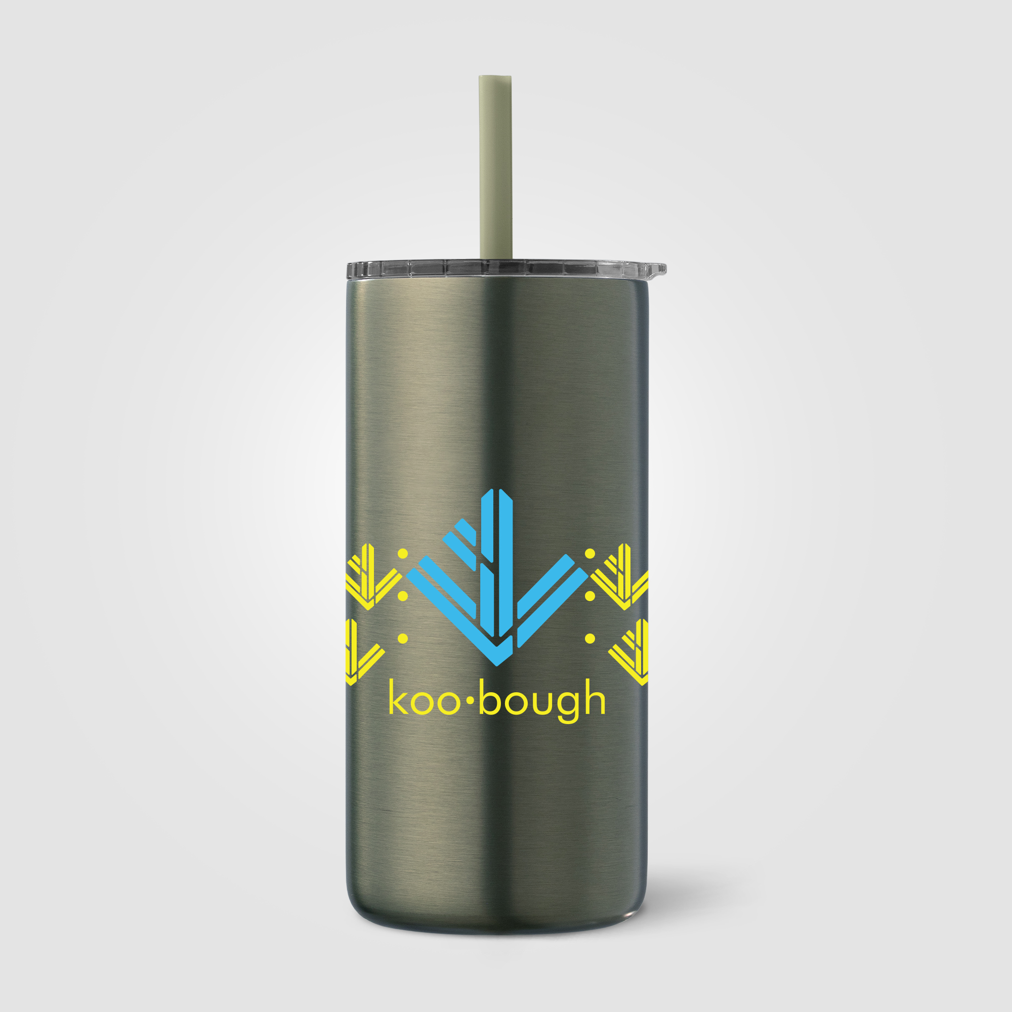 Borealis Stainless Steel Straw Tumbler - 16 oz. 14