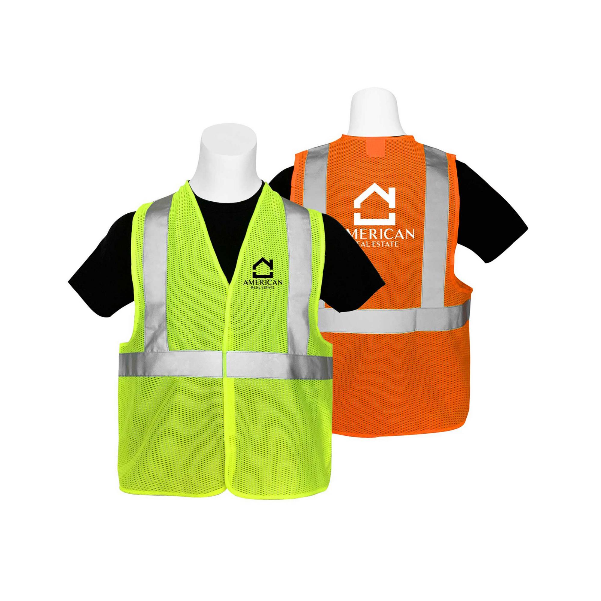 MOQ 50pcs ANSI Class 2 Reflective Vest 3