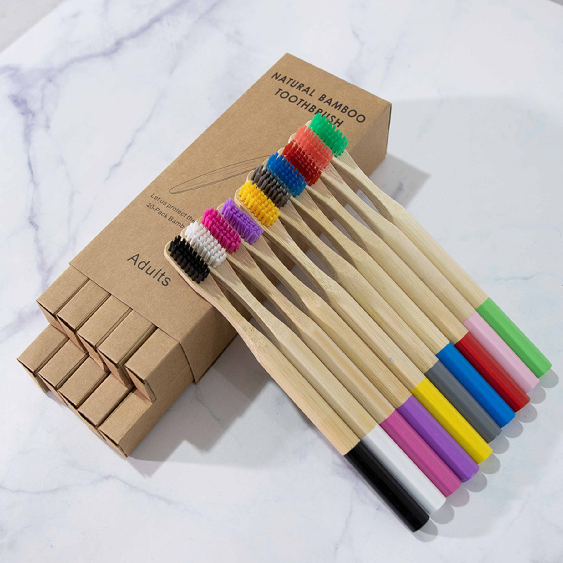 Natural Bamboo Toothbrush 2