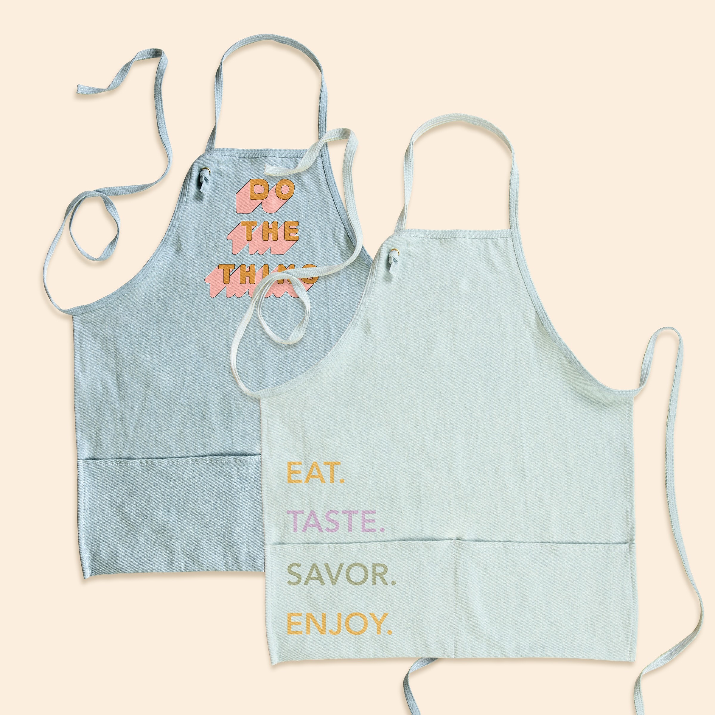 HOT POCKETS APRON - ADJUSTABLE - DENIM 3