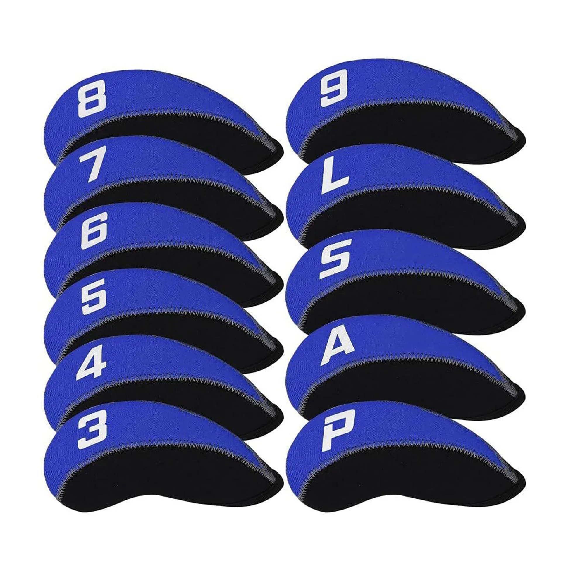 11Pcs Neoprene Number Golf Club Head Cover 1