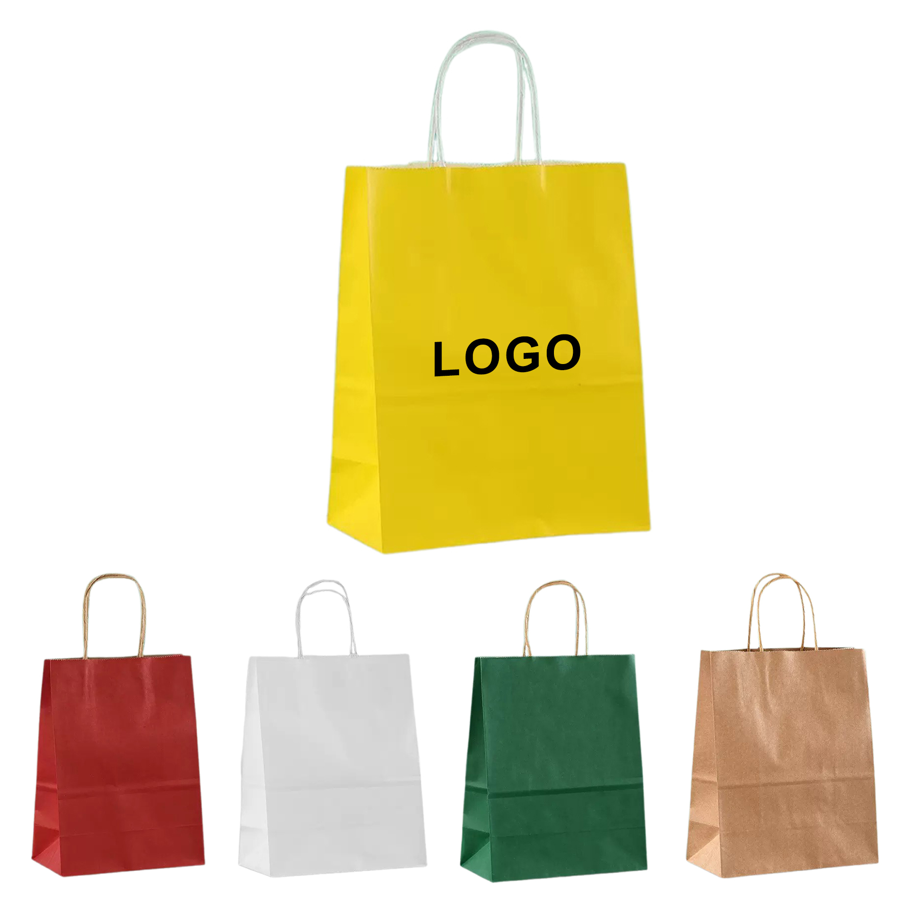Kraft Paper Bag With Handle 2