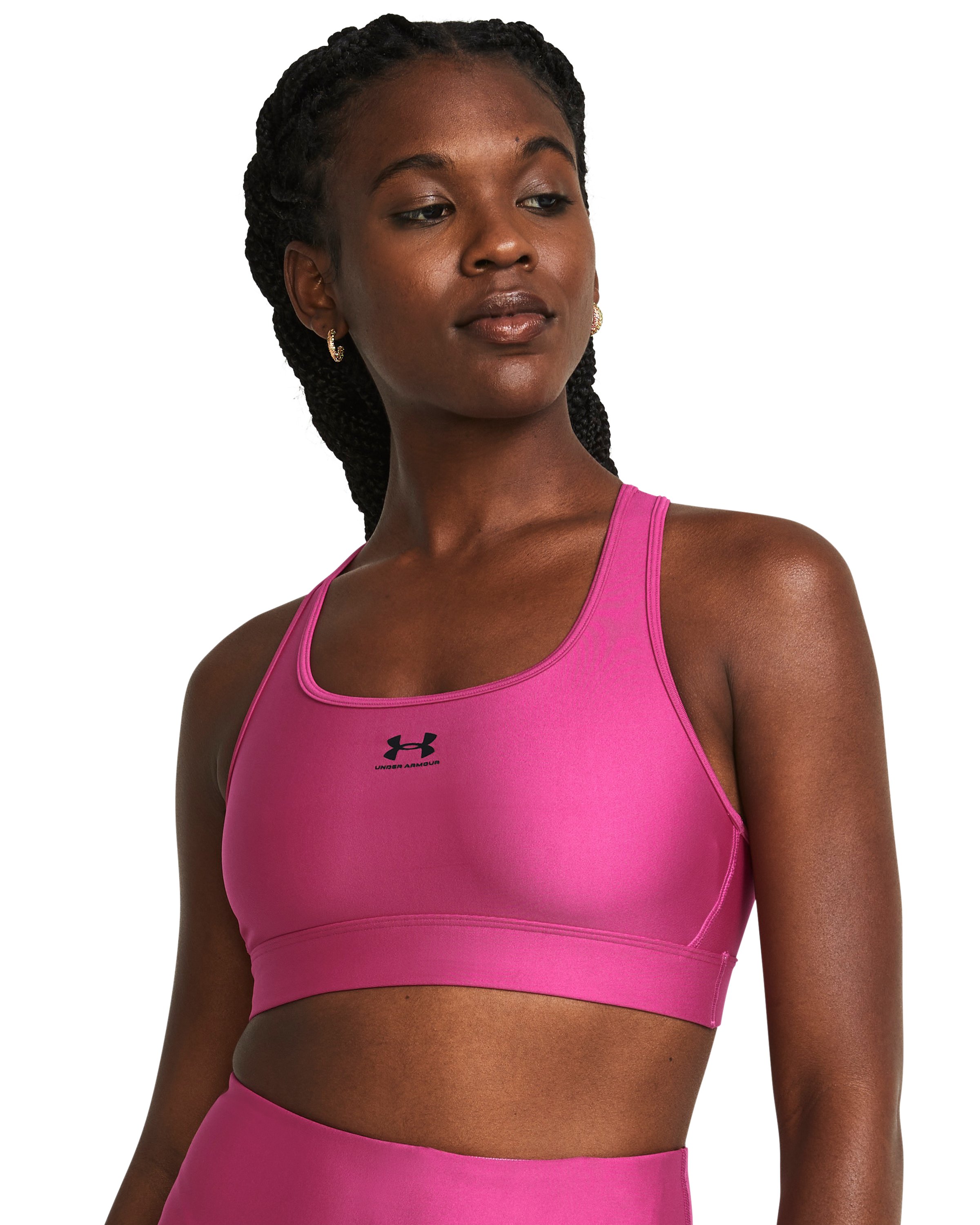 HeatGear Mid Padless Women's Sports Bra 4