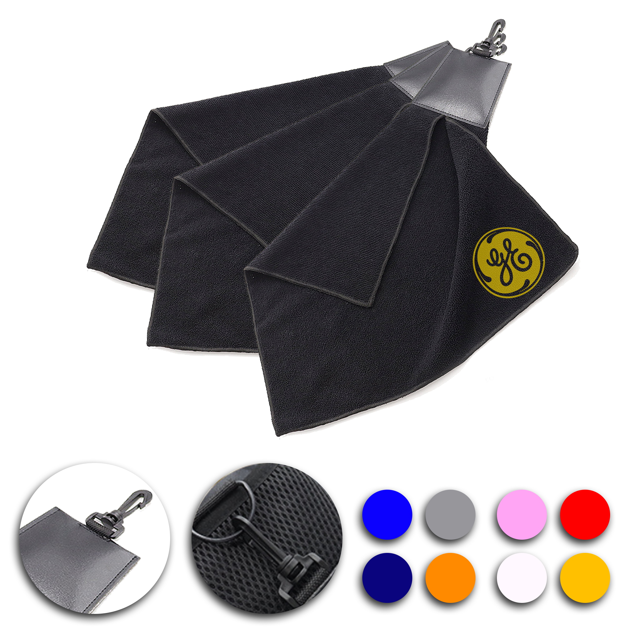 Triangular Fold Golf Towel 12
