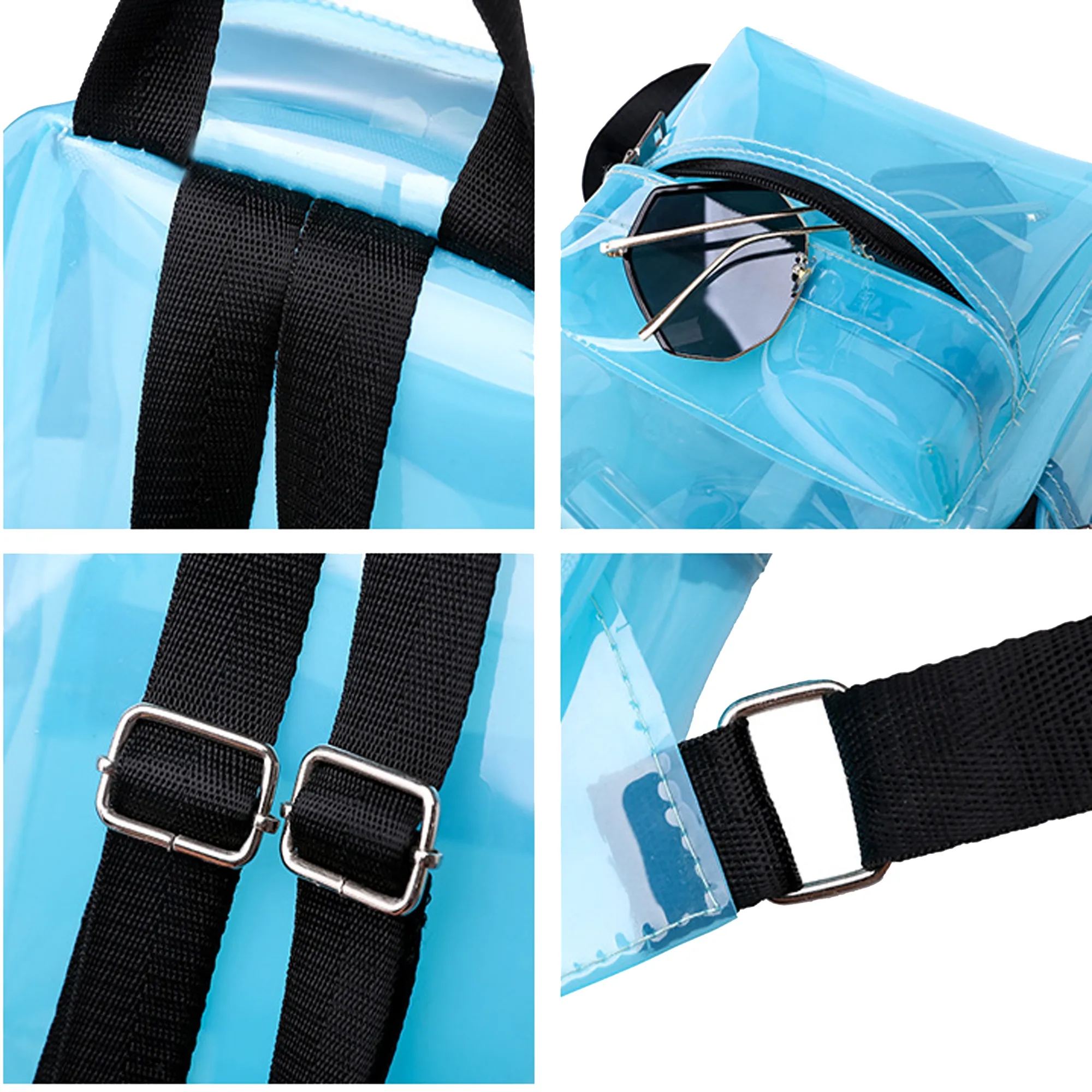 PVC Bag Translucent Backpack 7