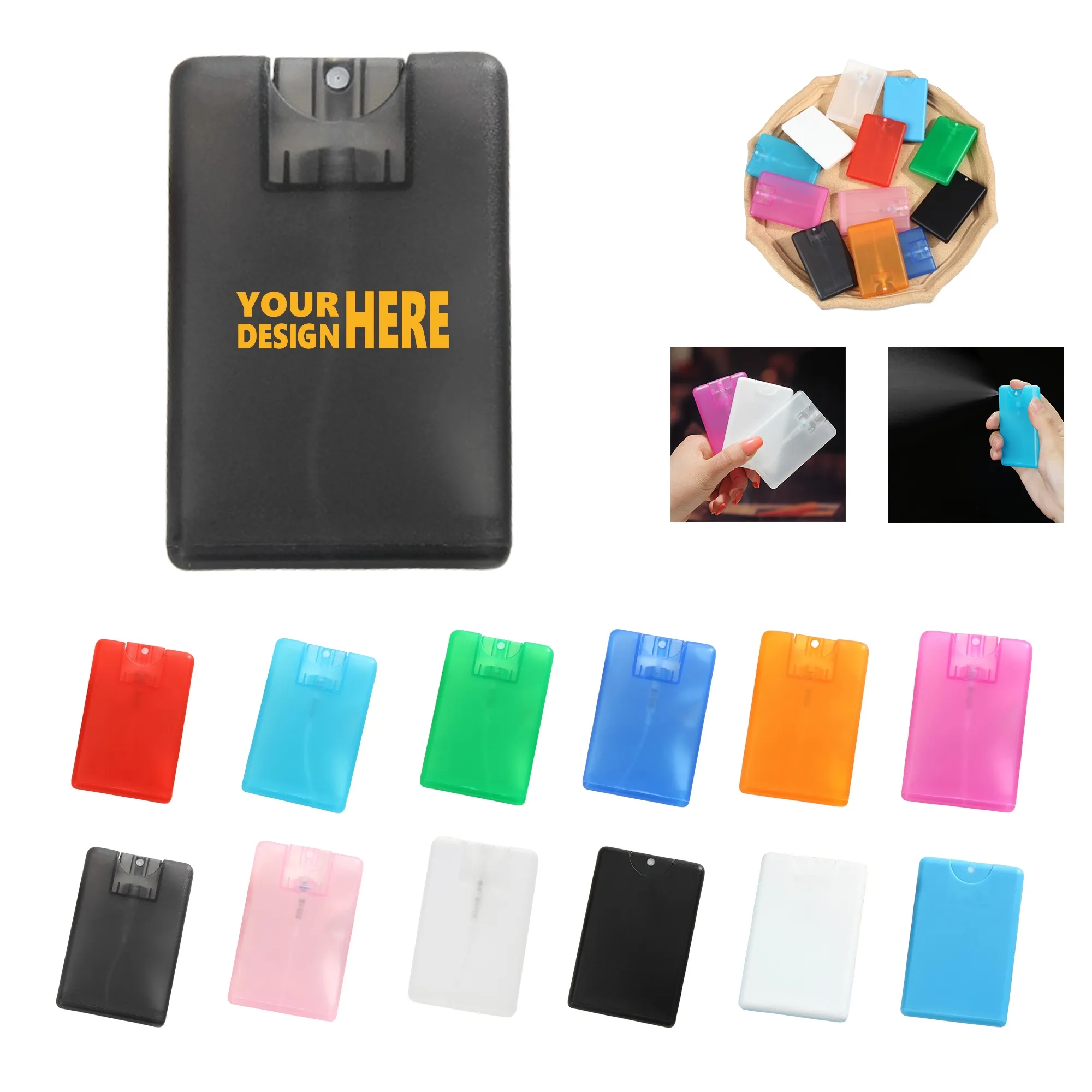 20ml Credit Card Hand Sanitizer Spray Bottle MOQ 50 9