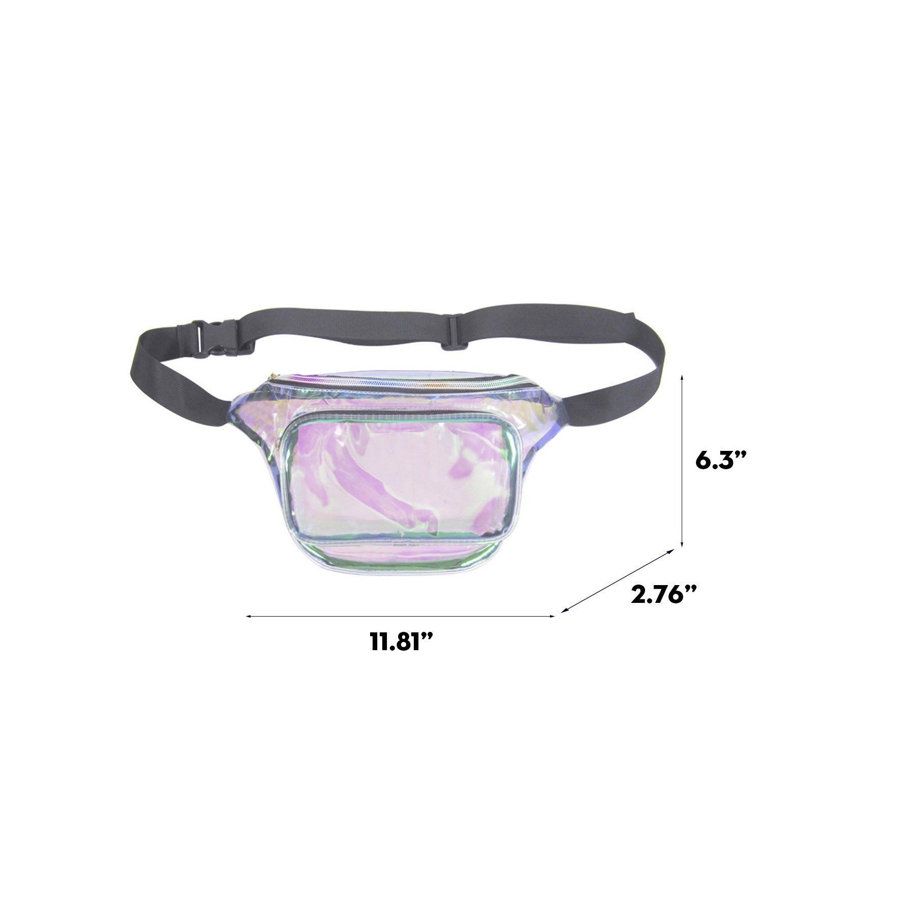 PU Laser Fanny Pack 16