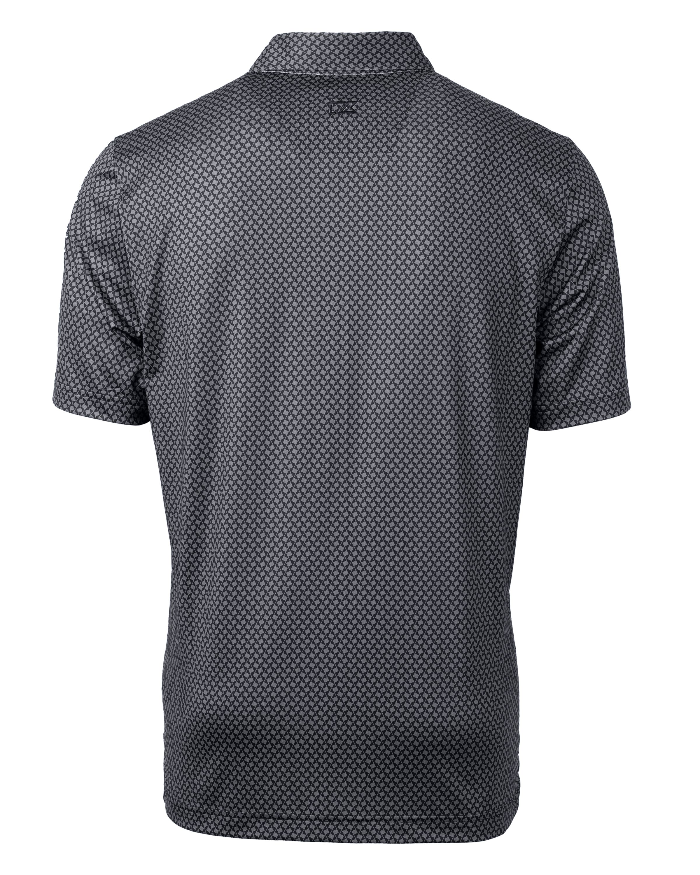 Pike Banner Print Stretch Mens Polo