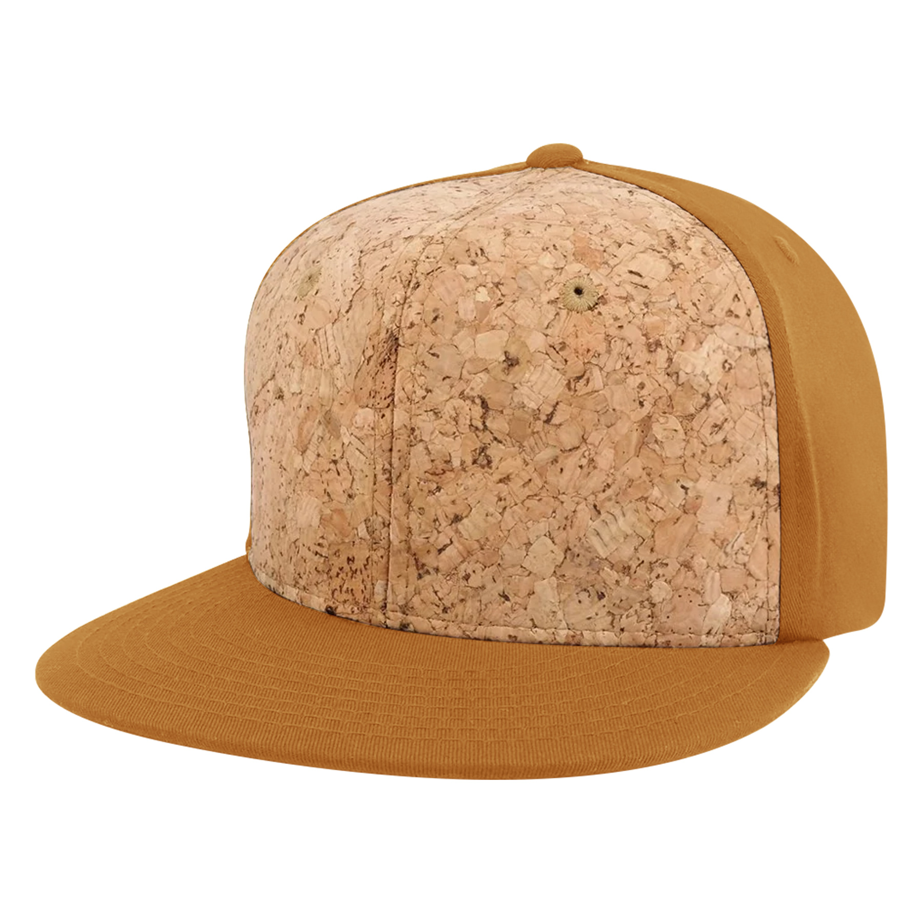 Cotton Flat Visor Cork Caps 3