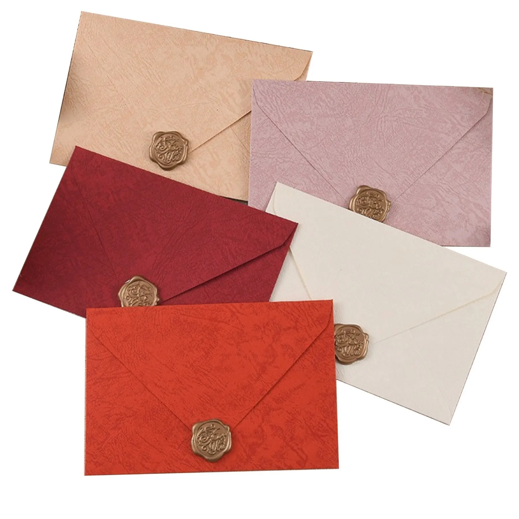 linen Texture Invitation Envelopes 3