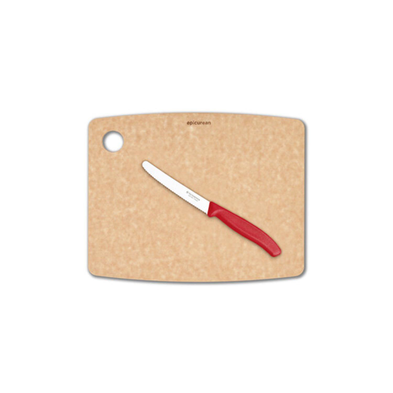 Epicurean - Victorinox® USA Made Medium Natural Kitchen Cutting Board Combo Set 2