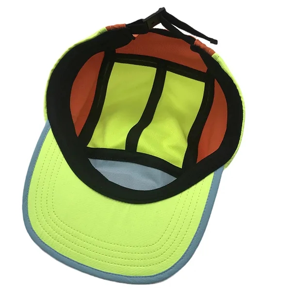 Polyester quick-drying breathable running cap, custom hat with logo imprint 3